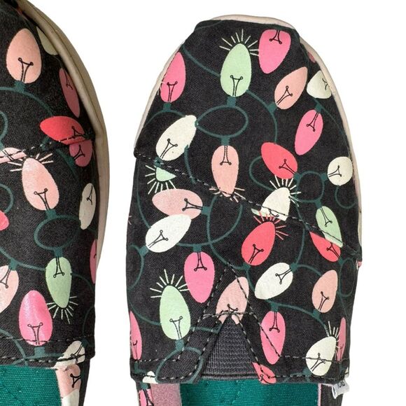 TOMS Forged Iron Glow in Dark Tree Lights  Alpargata Youth 4.5 (woman’s 6-6.5) - Picture 10 of 12